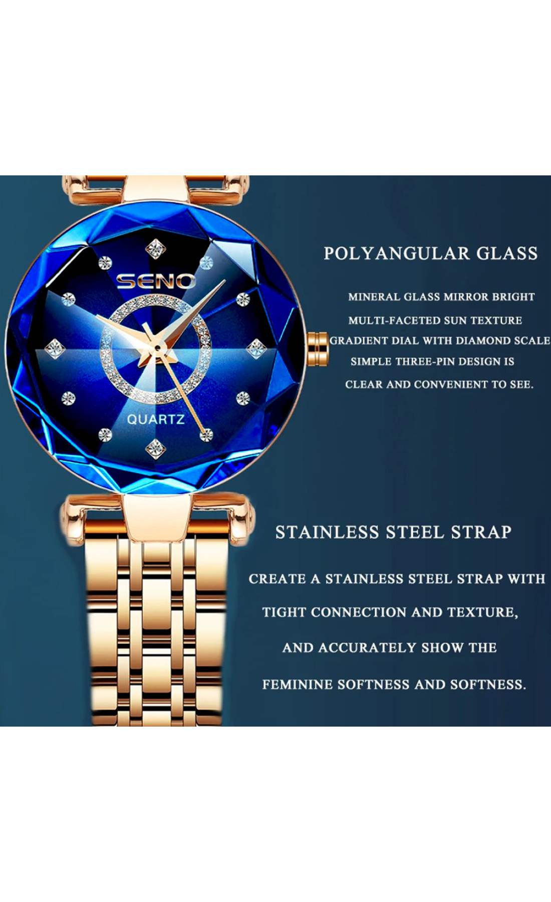 Жіночий годинник  Baosaili Lux