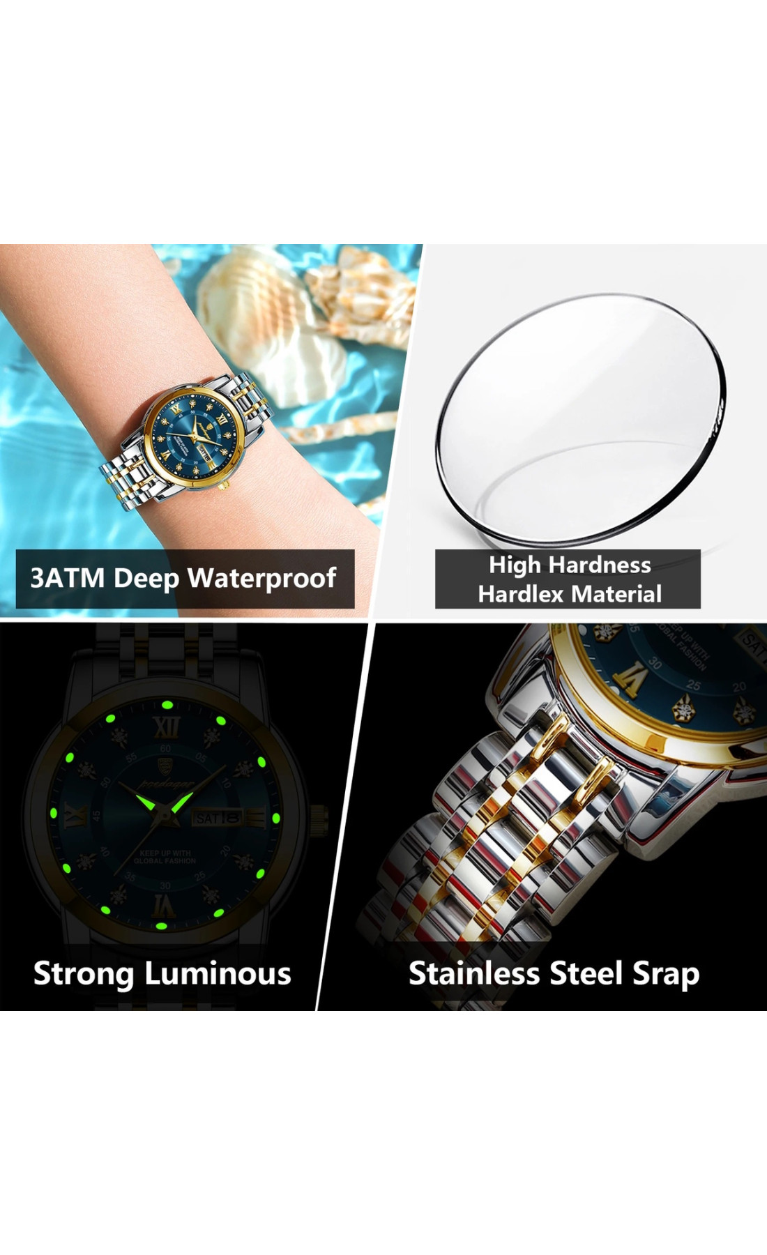 Жіночий годинник  Poedagar Unique Women