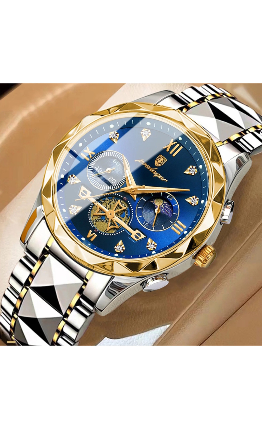 Чоловічий годинник  Poedagar Turbo