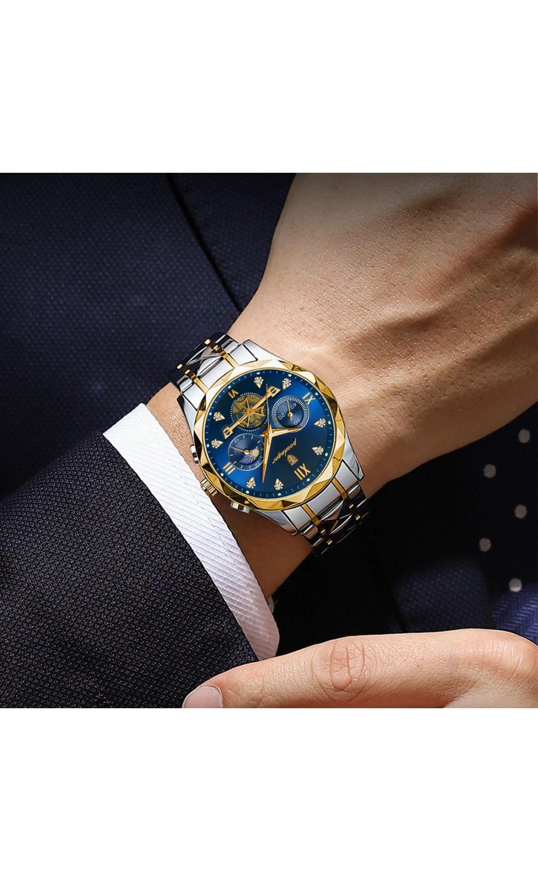 Чоловічий годинник  Poedagar Turbo