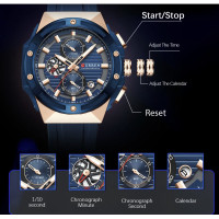 Чоловічий годинник  Curren Barca