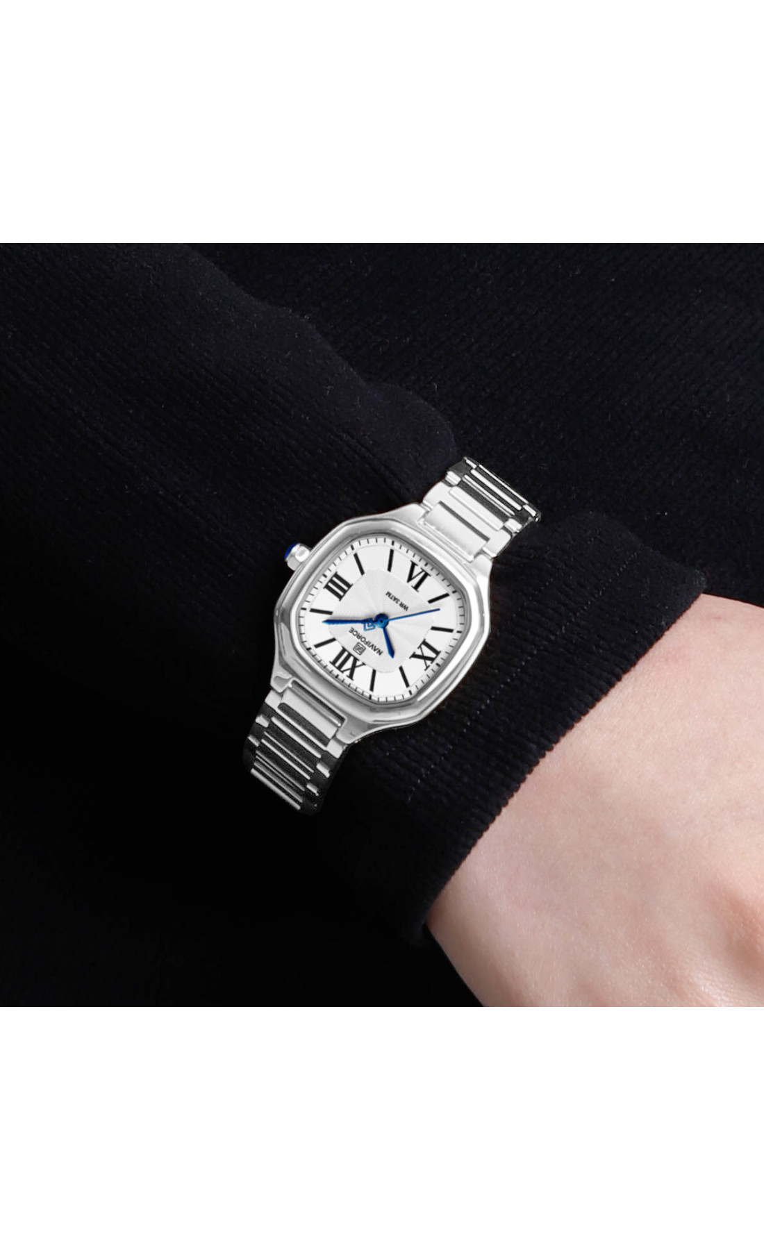 Жіночий годинник  Naviforce Carrera Silver