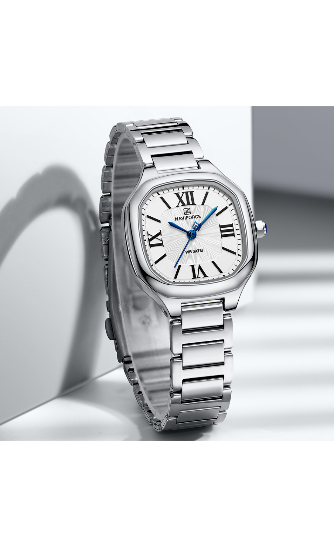 Жіночий годинник  Naviforce Carrera Silver