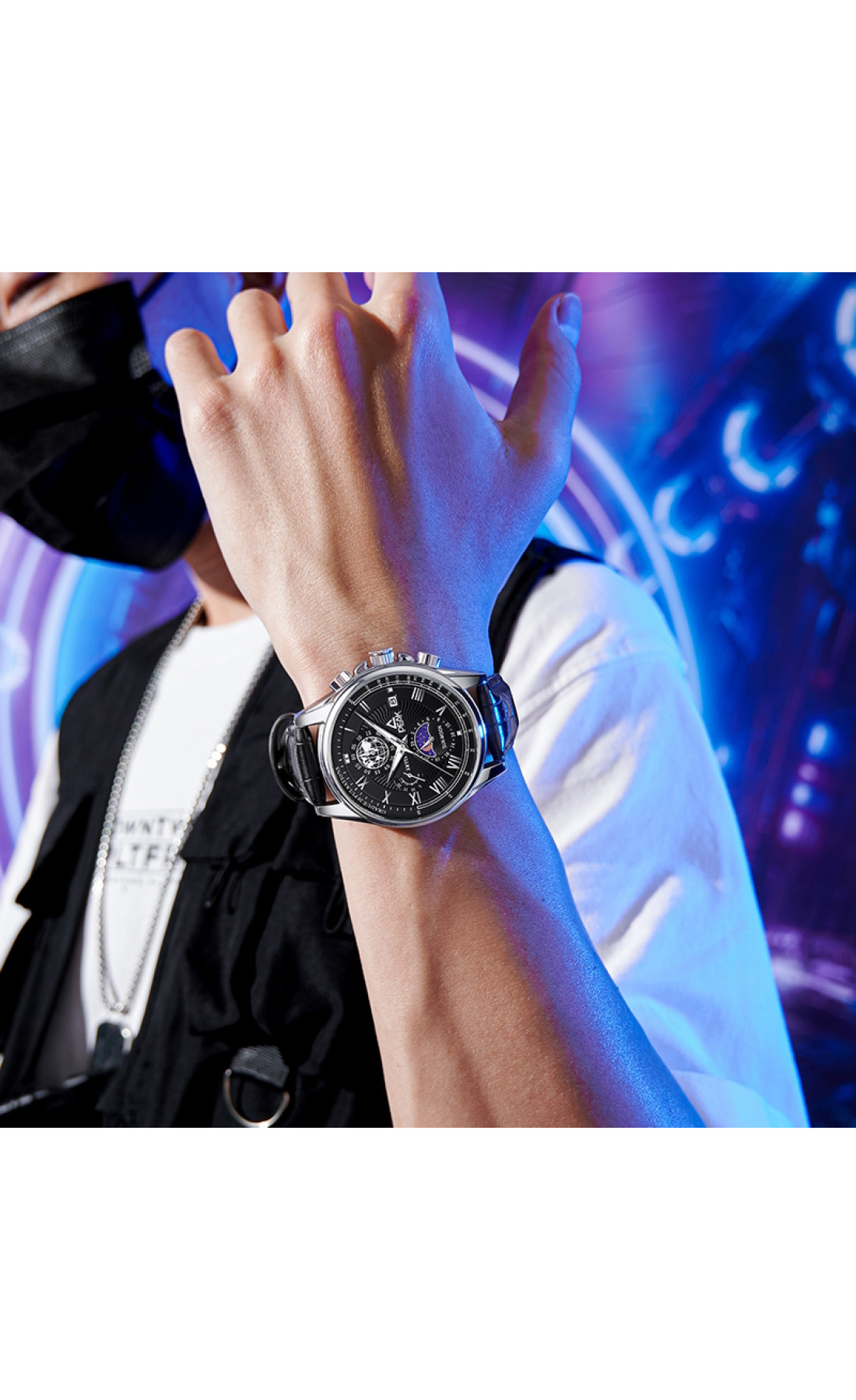 Чоловічий годинник  Peak X MoonLight