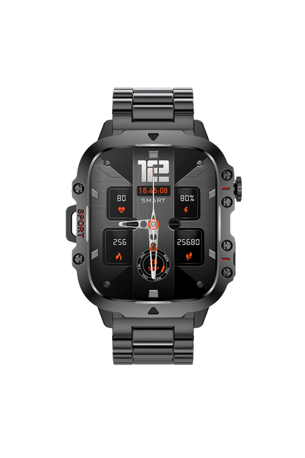 Смарт годинник  Smart Expert Nano Steel, 2 ремінці