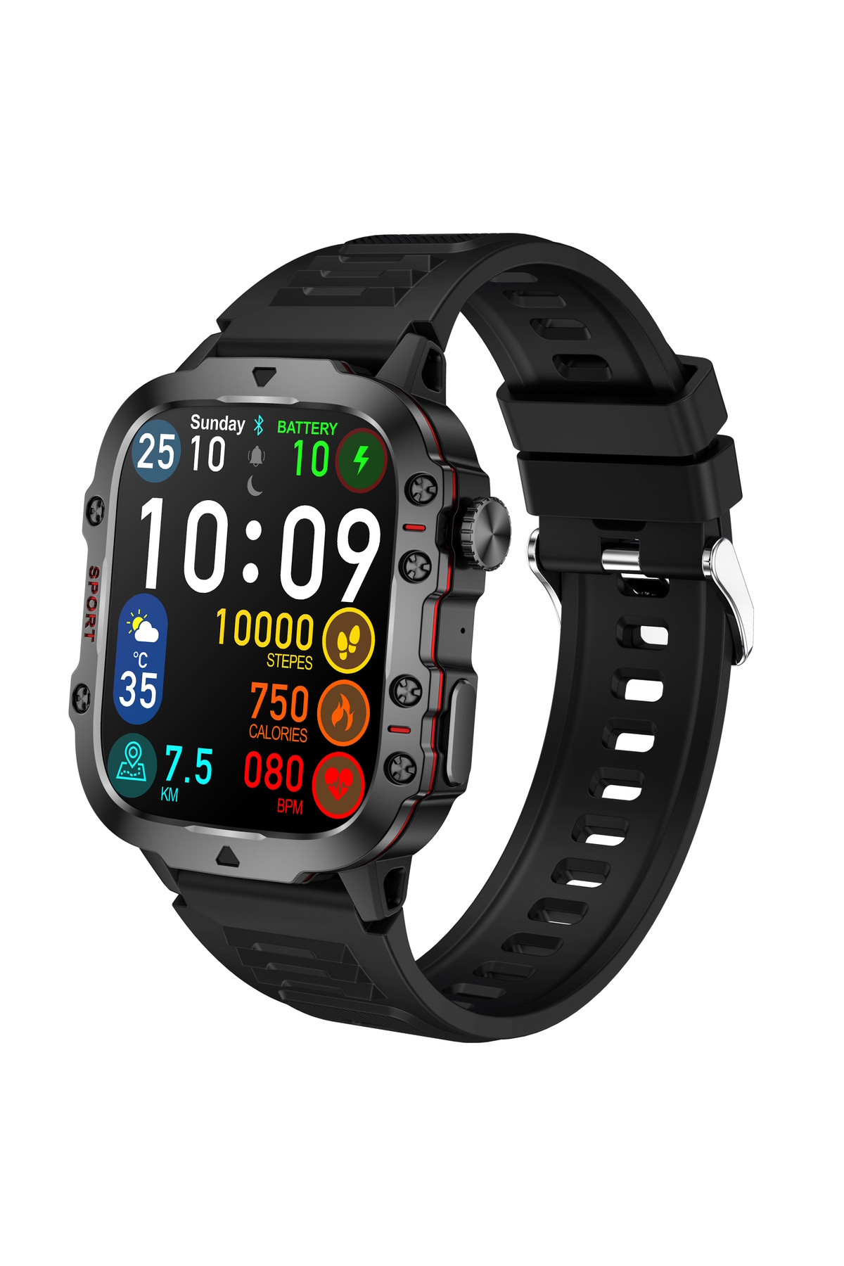 Смарт годинник  Smart Expert Nano Rubber, 2 ремінці