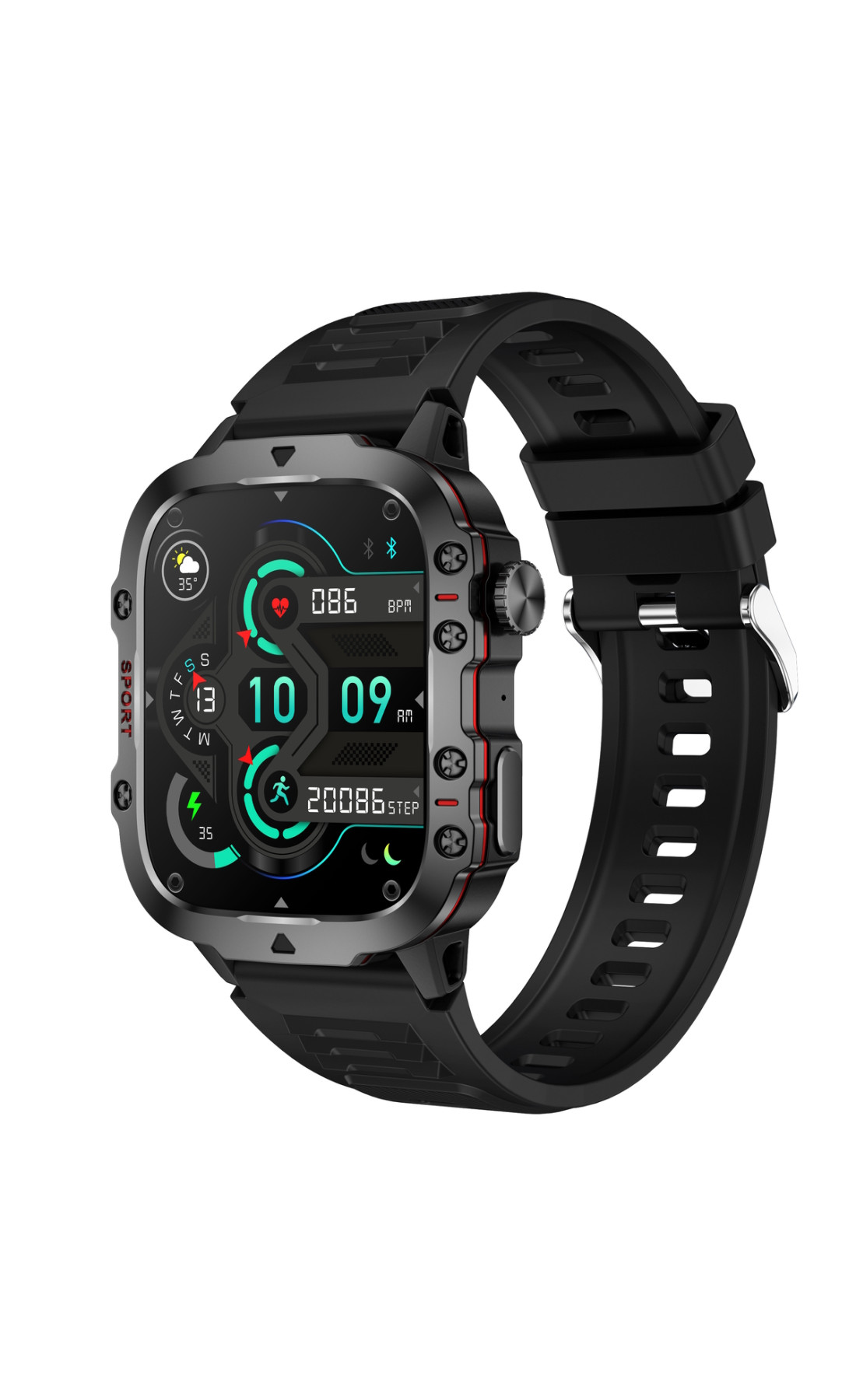 Смарт годинник  Smart Expert Nano Rubber, 2 ремінці