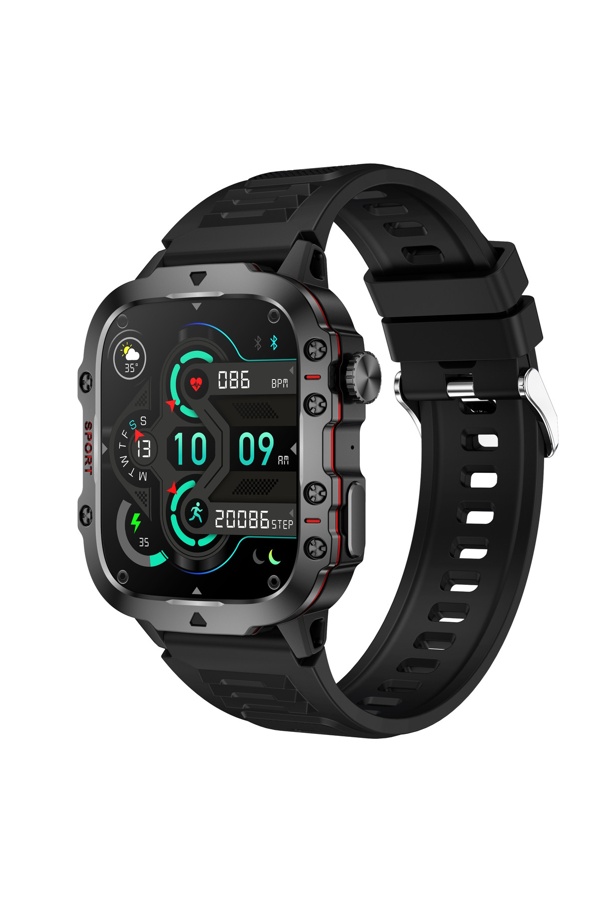 Смарт годинник  Smart Expert Nano Rubber, 2 ремінці