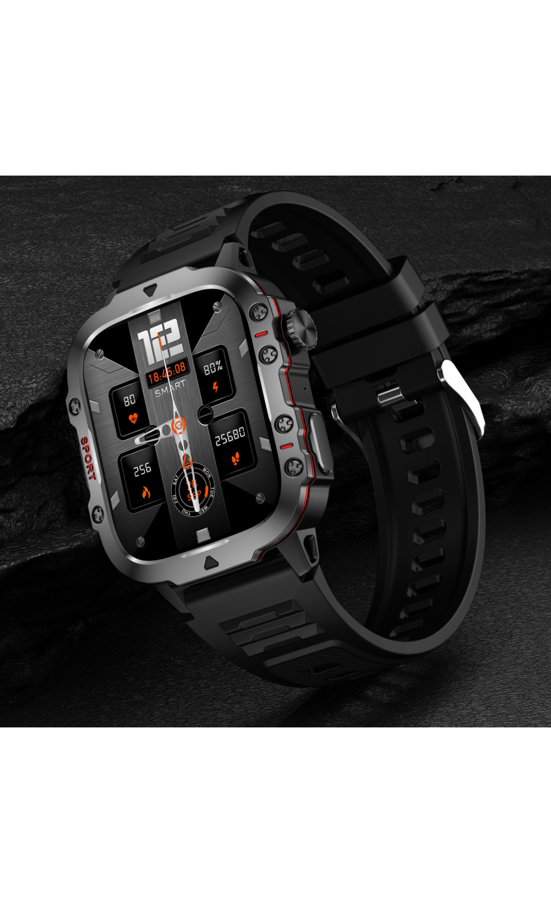 Смарт годинник  Smart Expert Nano Rubber, 2 ремінці