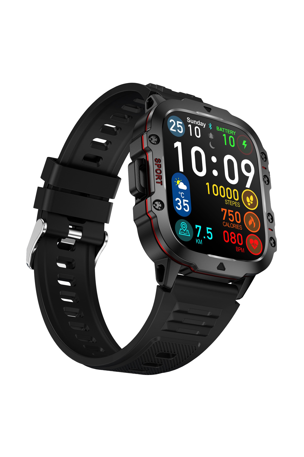 Смарт годинник  Smart Expert Nano Rubber, 2 ремінці