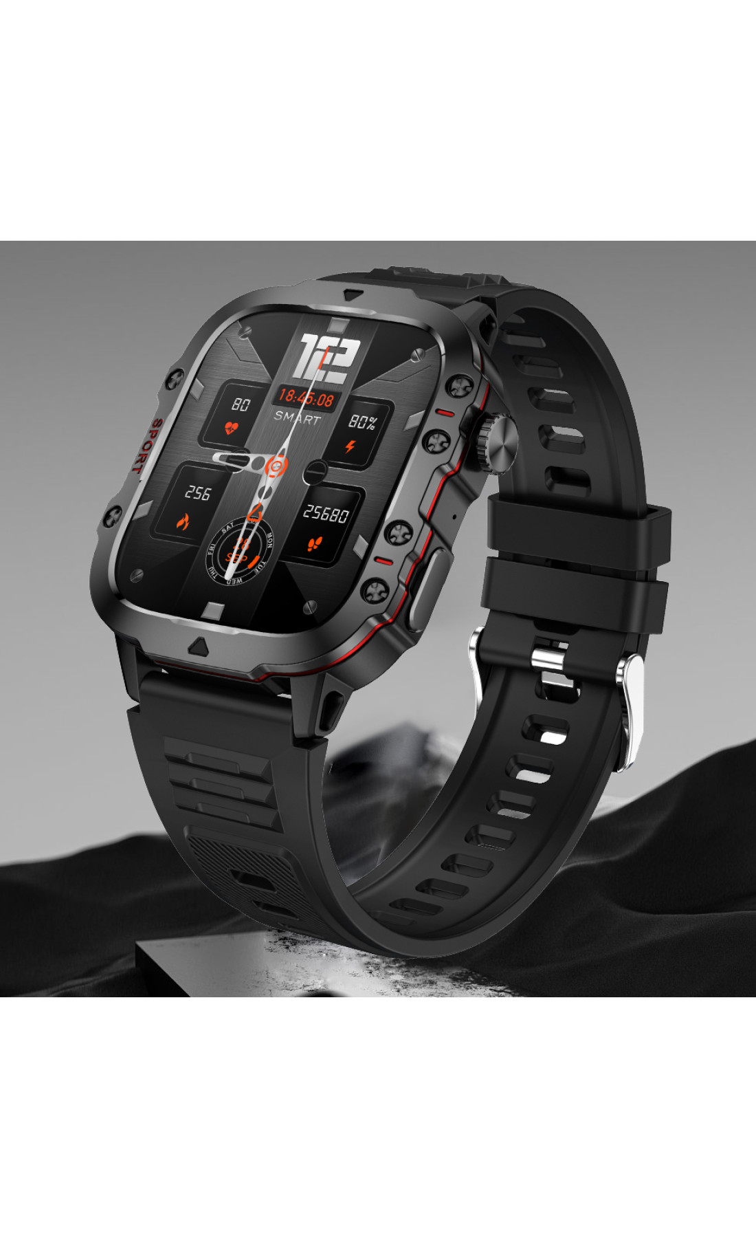 Смарт годинник  Smart Expert Nano Rubber, 2 ремінці