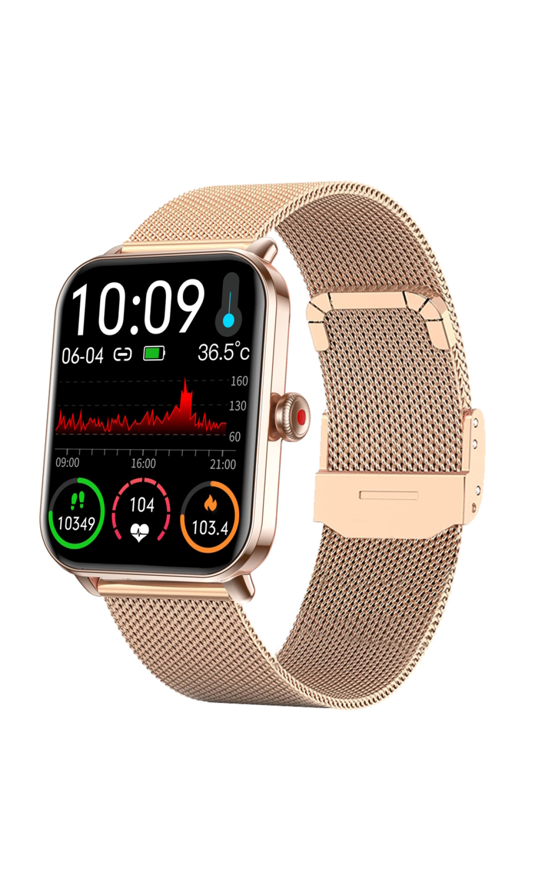 Смарт годинник  Smart Eva Gold, 2 ремінці