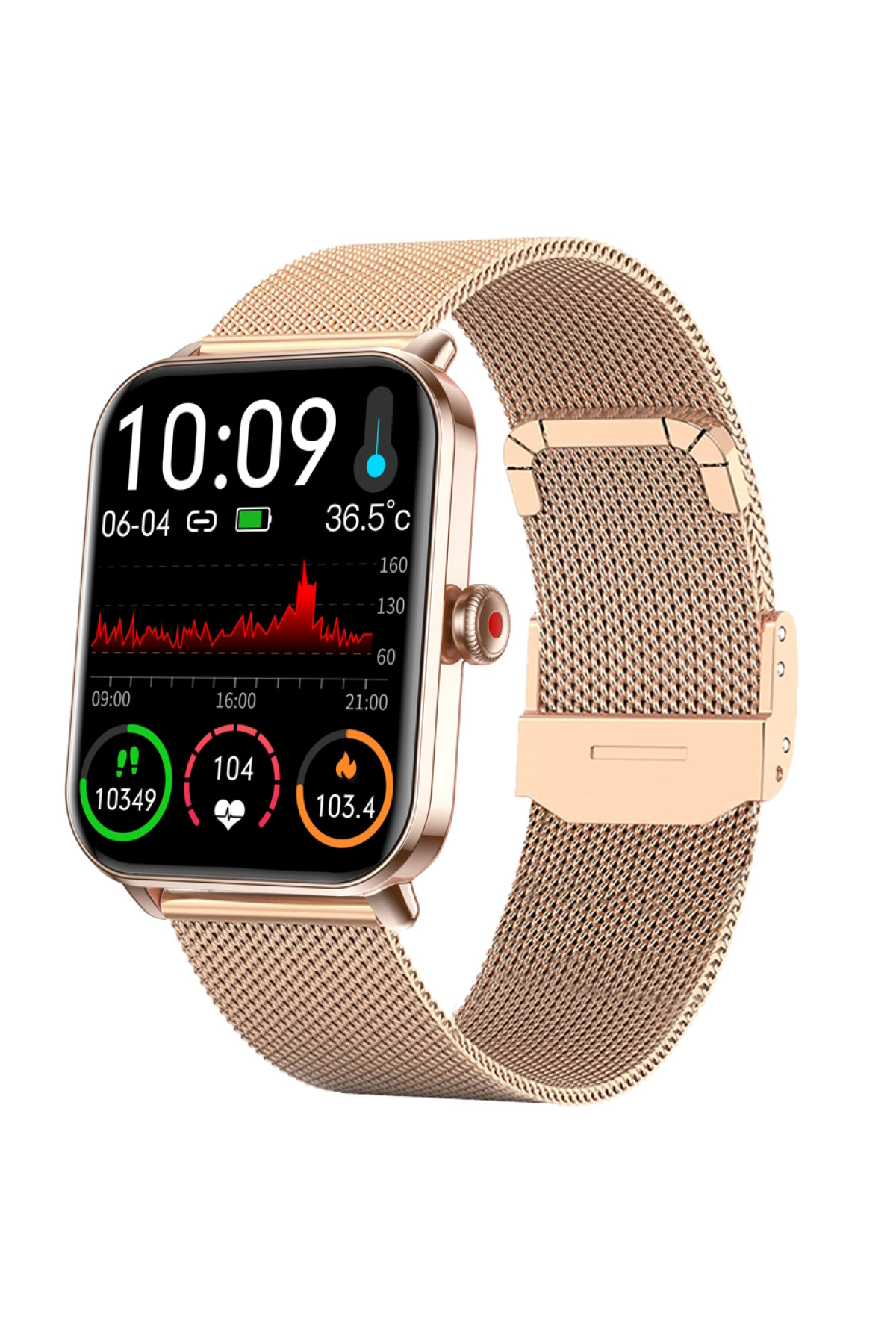 Смарт годинник  Smart Eva Gold, 2 ремінці