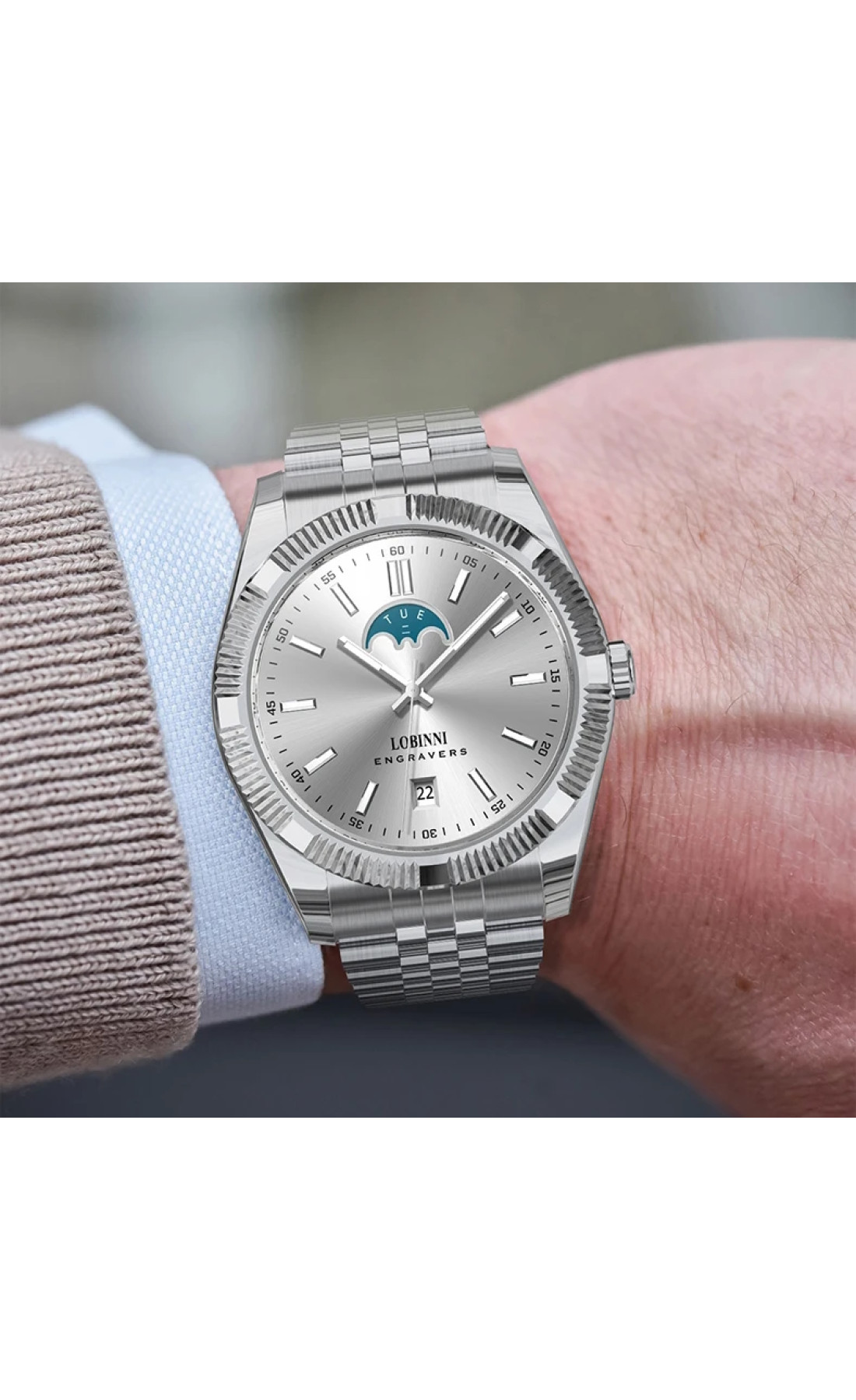 Чоловічий годинник  Lobinni Royal