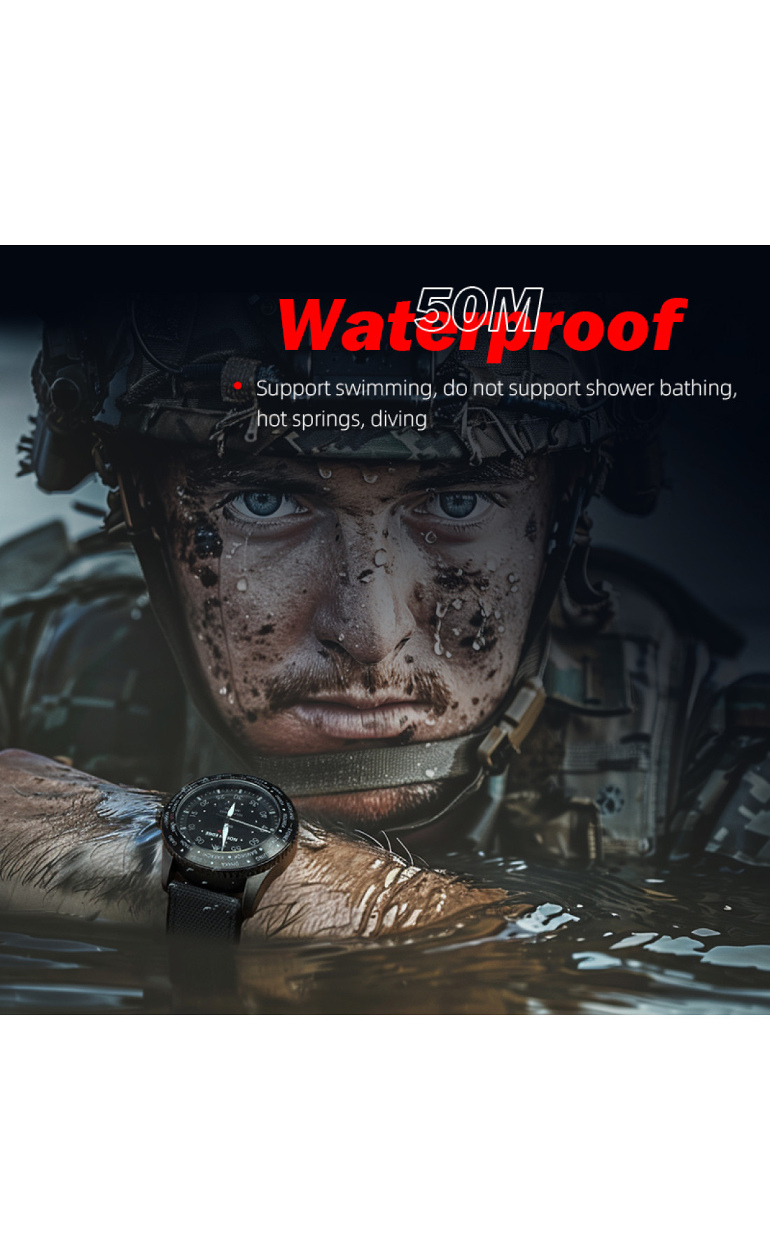 Чоловічий годинник  North Edge Mach New