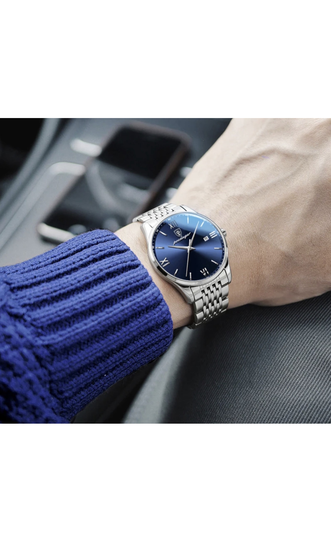 Чоловічий годинник  Poedagar Rome