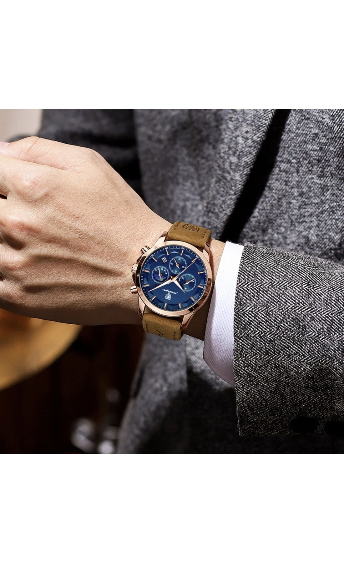 Чоловічий годинник  Poedagar West