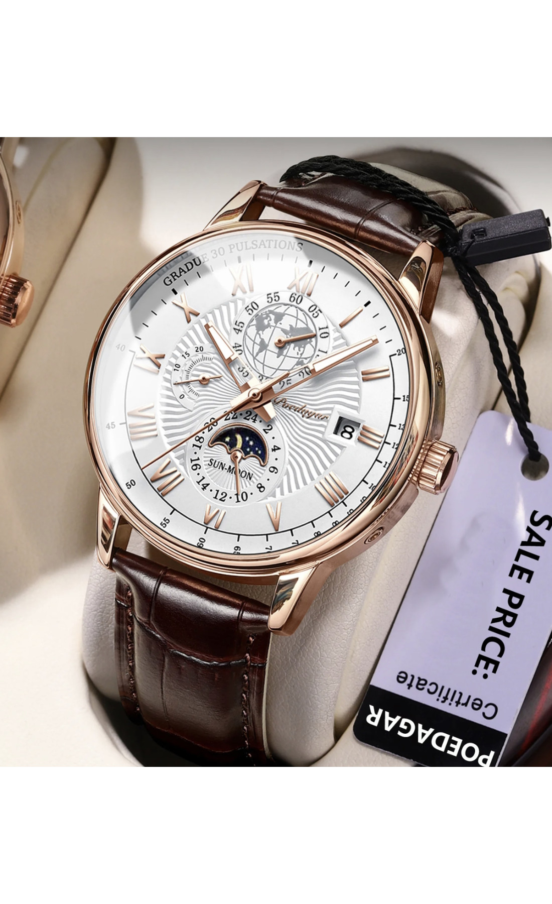 Чоловічий годинник  Poedagar Neptun