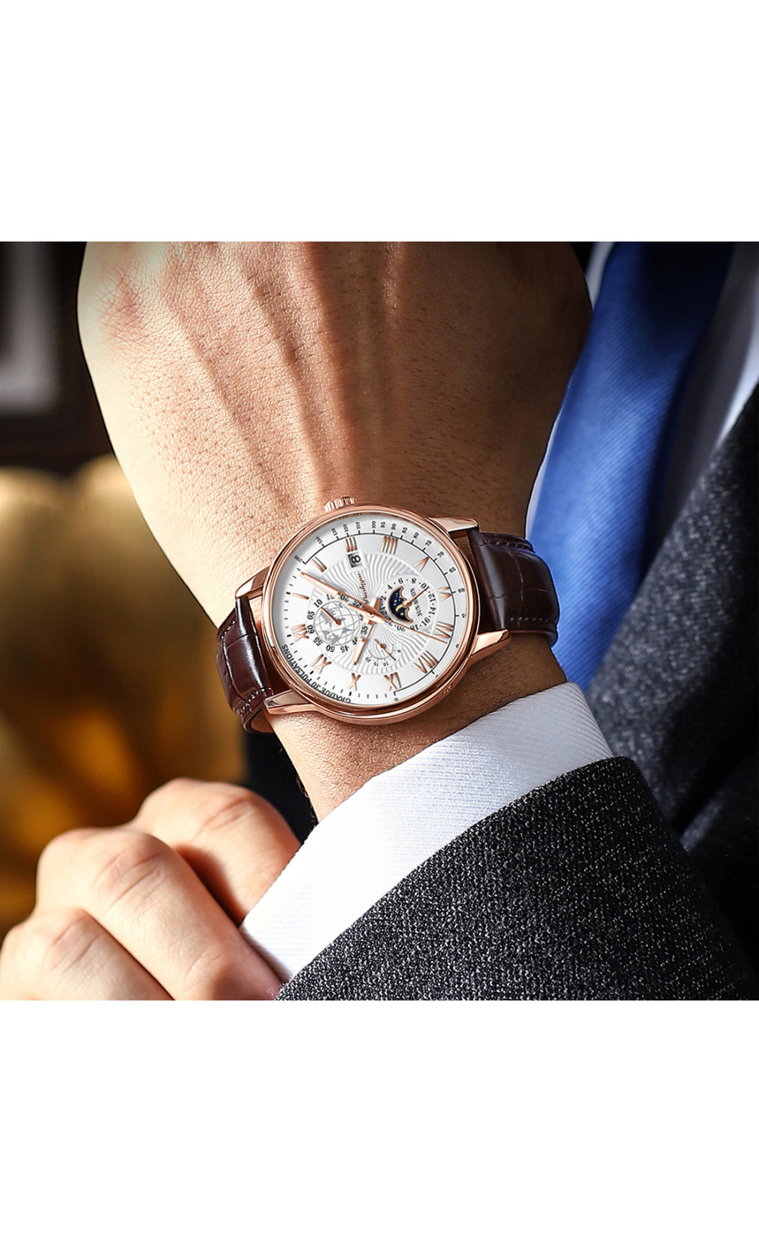 Чоловічий годинник  Poedagar Neptun