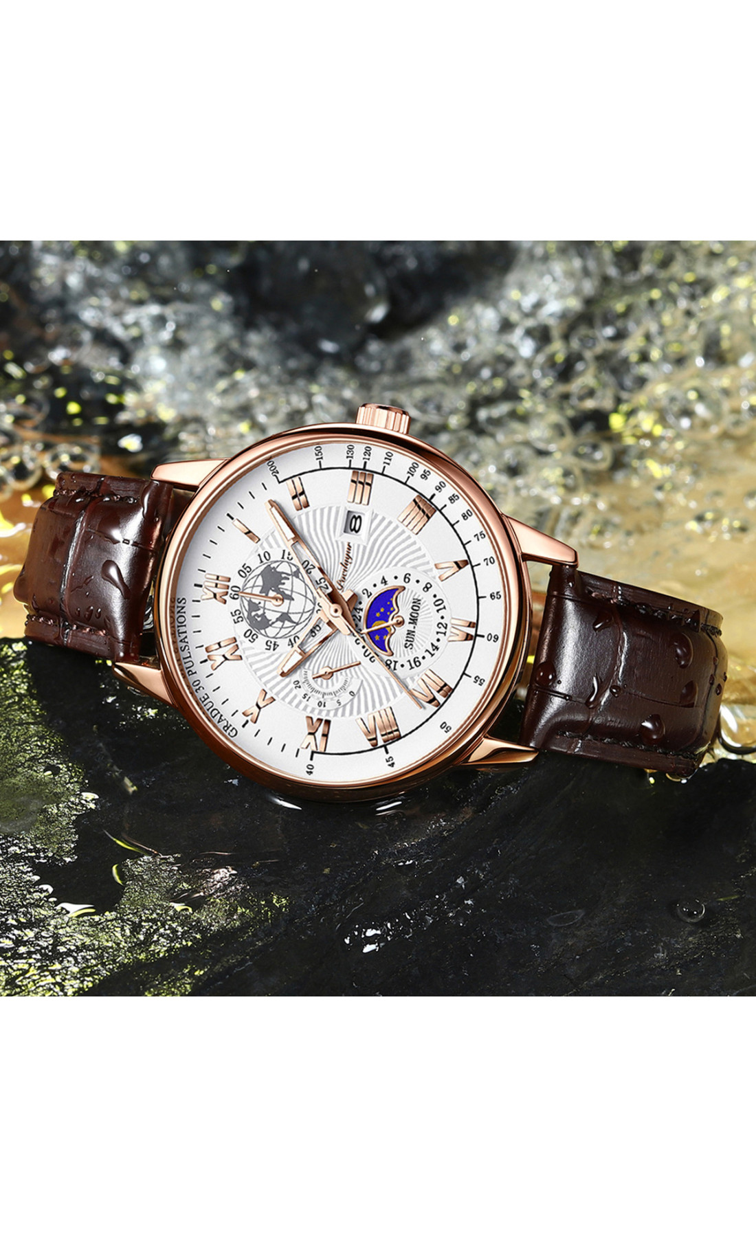 Чоловічий годинник  Poedagar Neptun