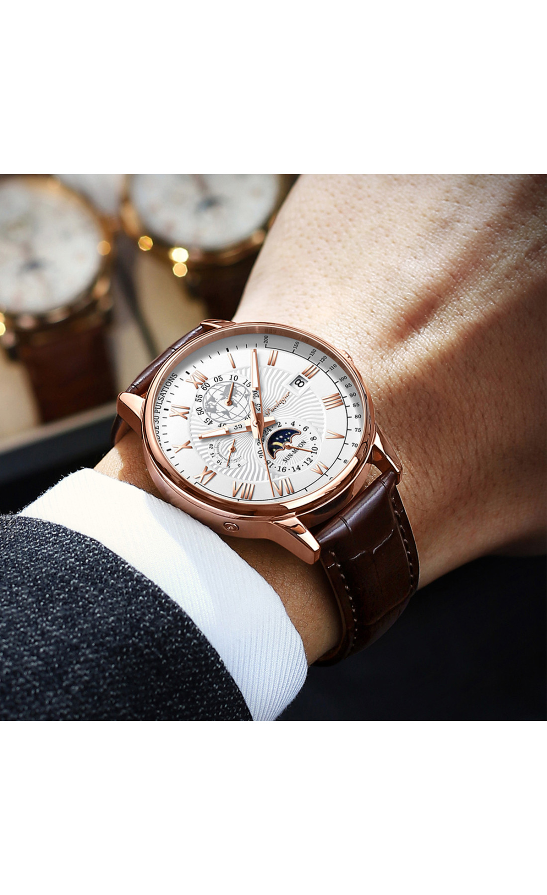 Чоловічий годинник  Poedagar Neptun