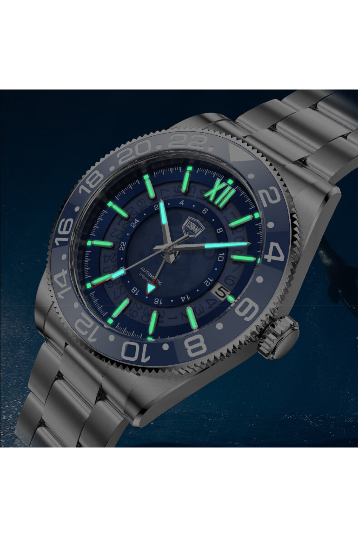 Чоловічий годинник  Lobinni Daytona 10 Bar