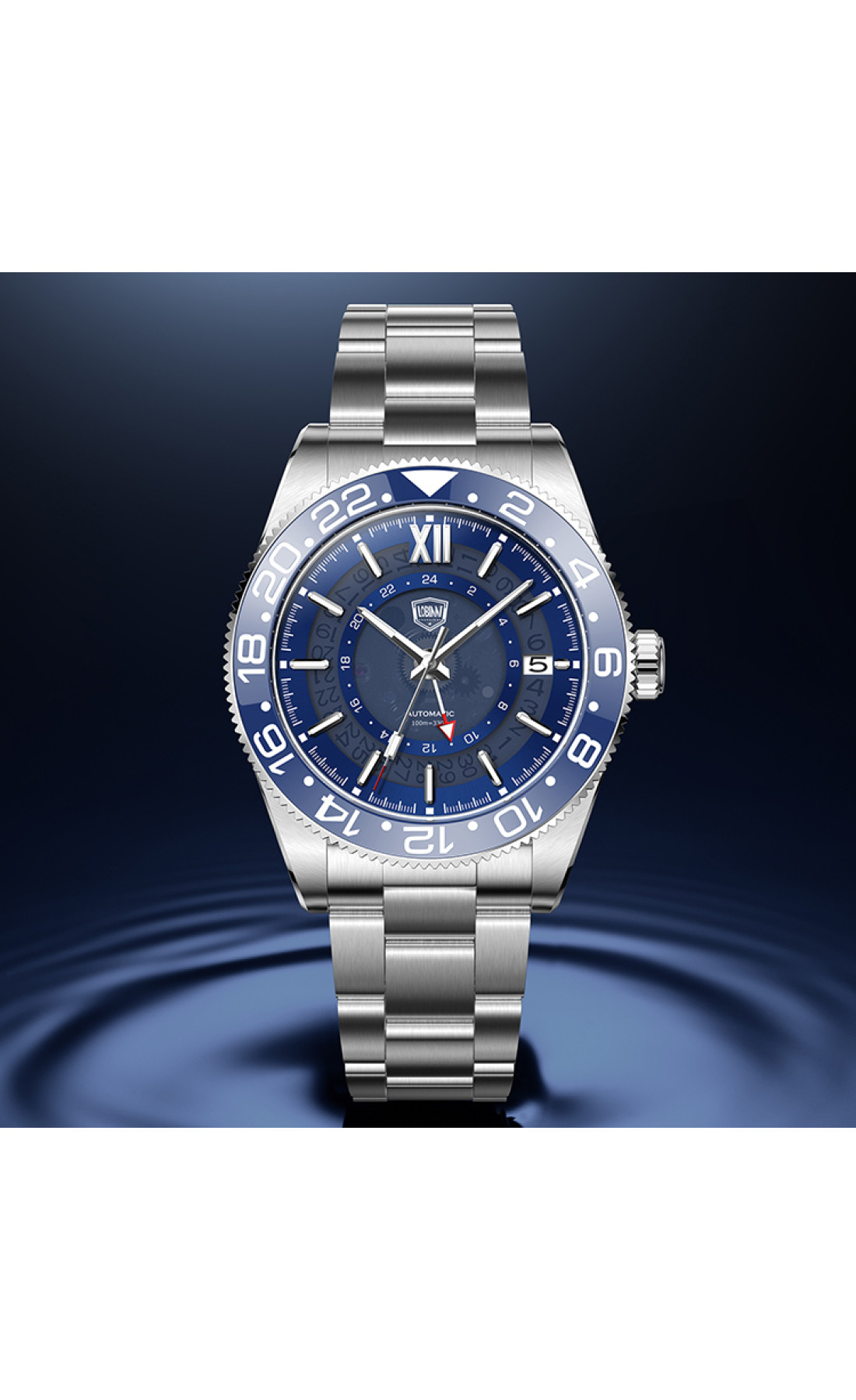 Чоловічий годинник  Lobinni Daytona 10 Bar