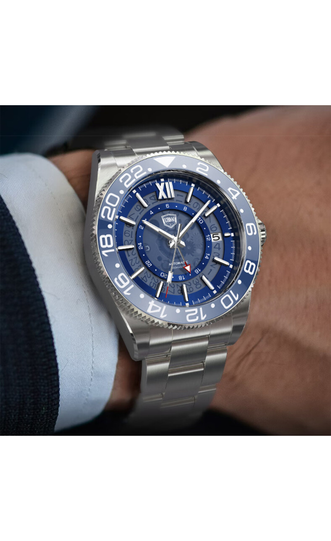 Чоловічий годинник  Lobinni Daytona 10 Bar