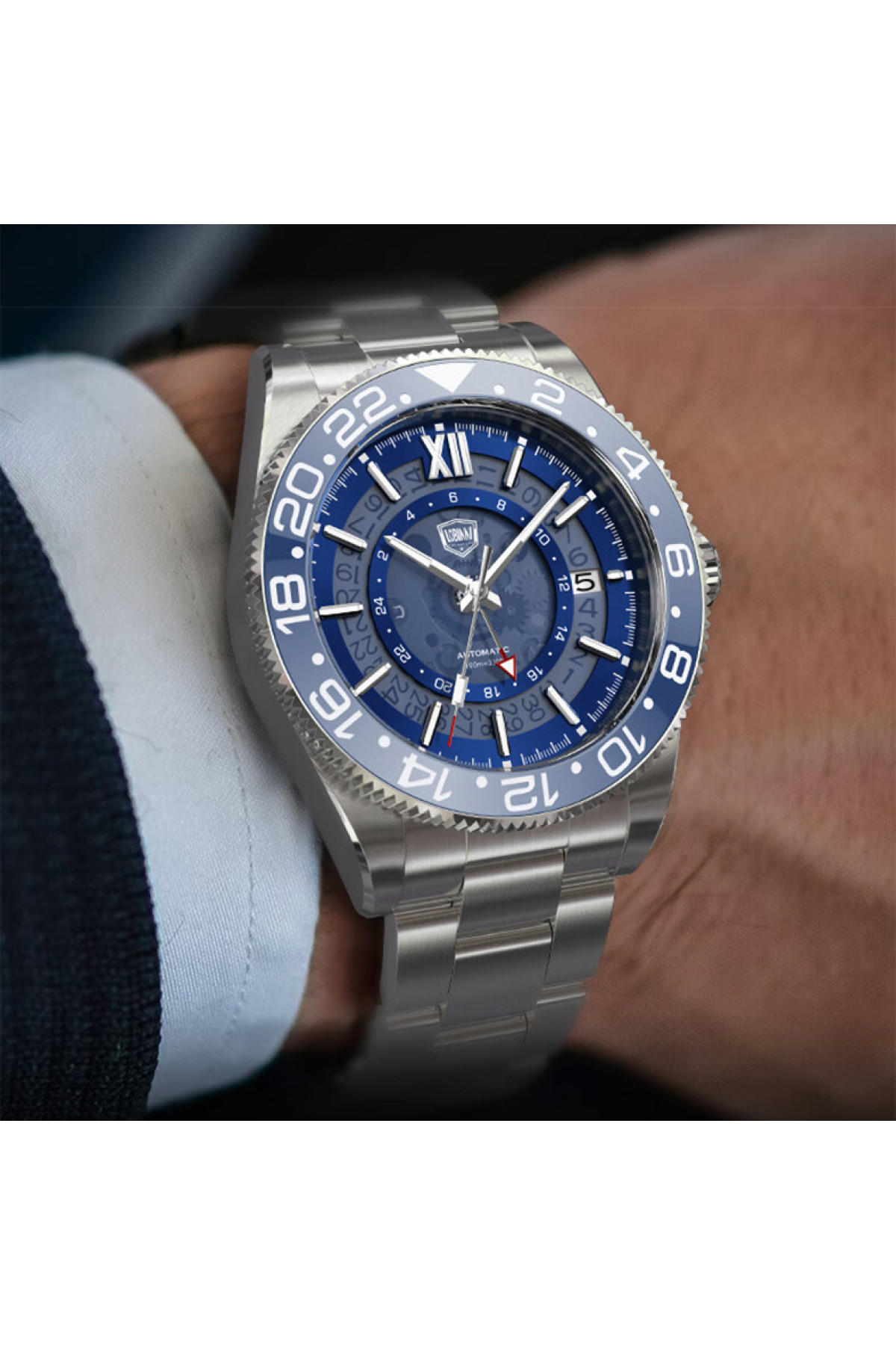 Чоловічий годинник  Lobinni Daytona 10 Bar