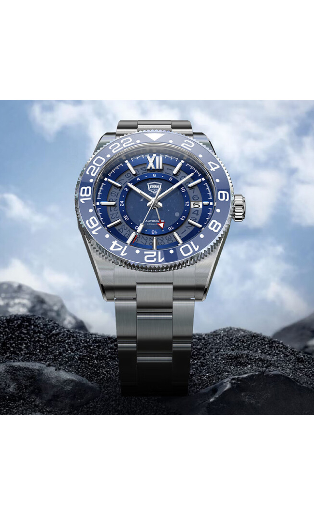 Чоловічий годинник  Lobinni Daytona 10 Bar