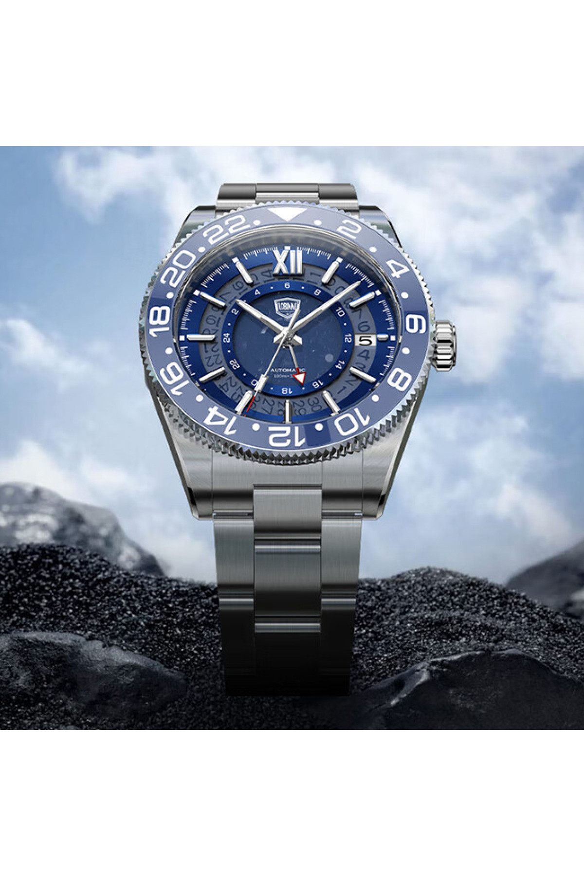 Чоловічий годинник  Lobinni Daytona 10 Bar