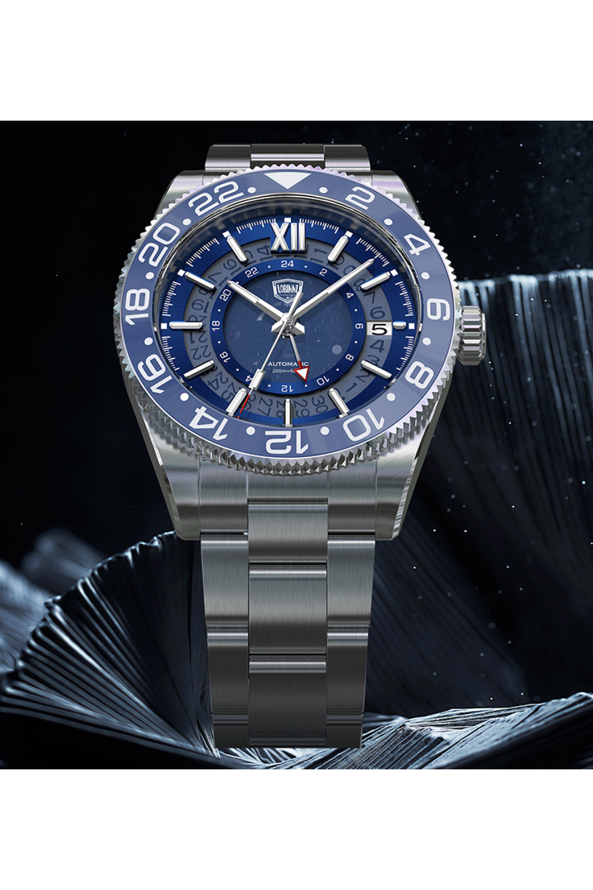 Чоловічий годинник  Lobinni Daytona 10 Bar