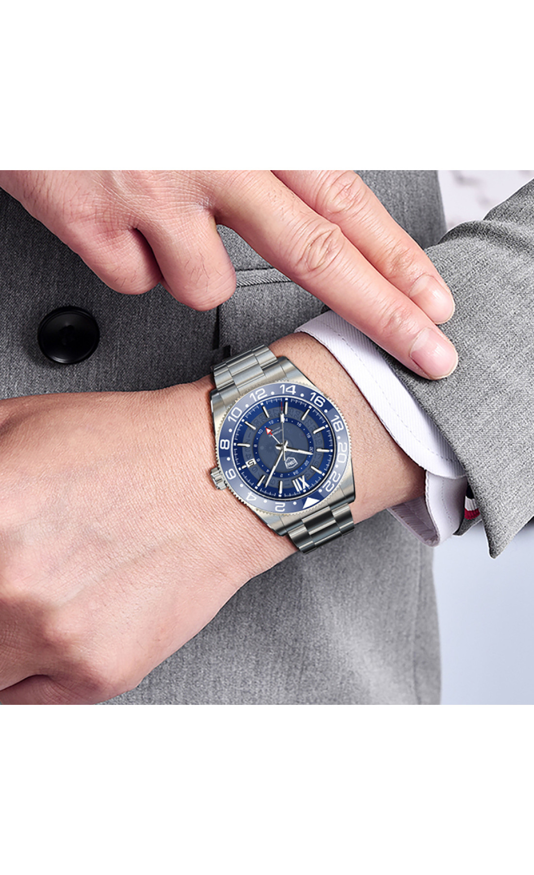 Чоловічий годинник  Lobinni Daytona 10 Bar