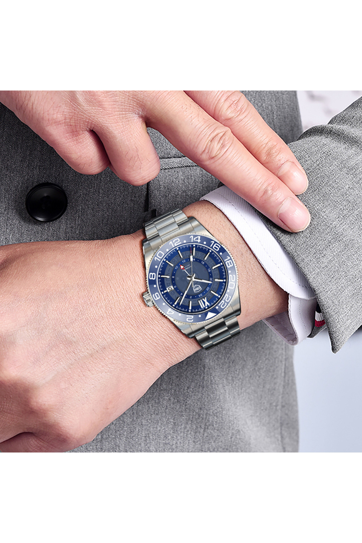 Чоловічий годинник  Lobinni Daytona 10 Bar