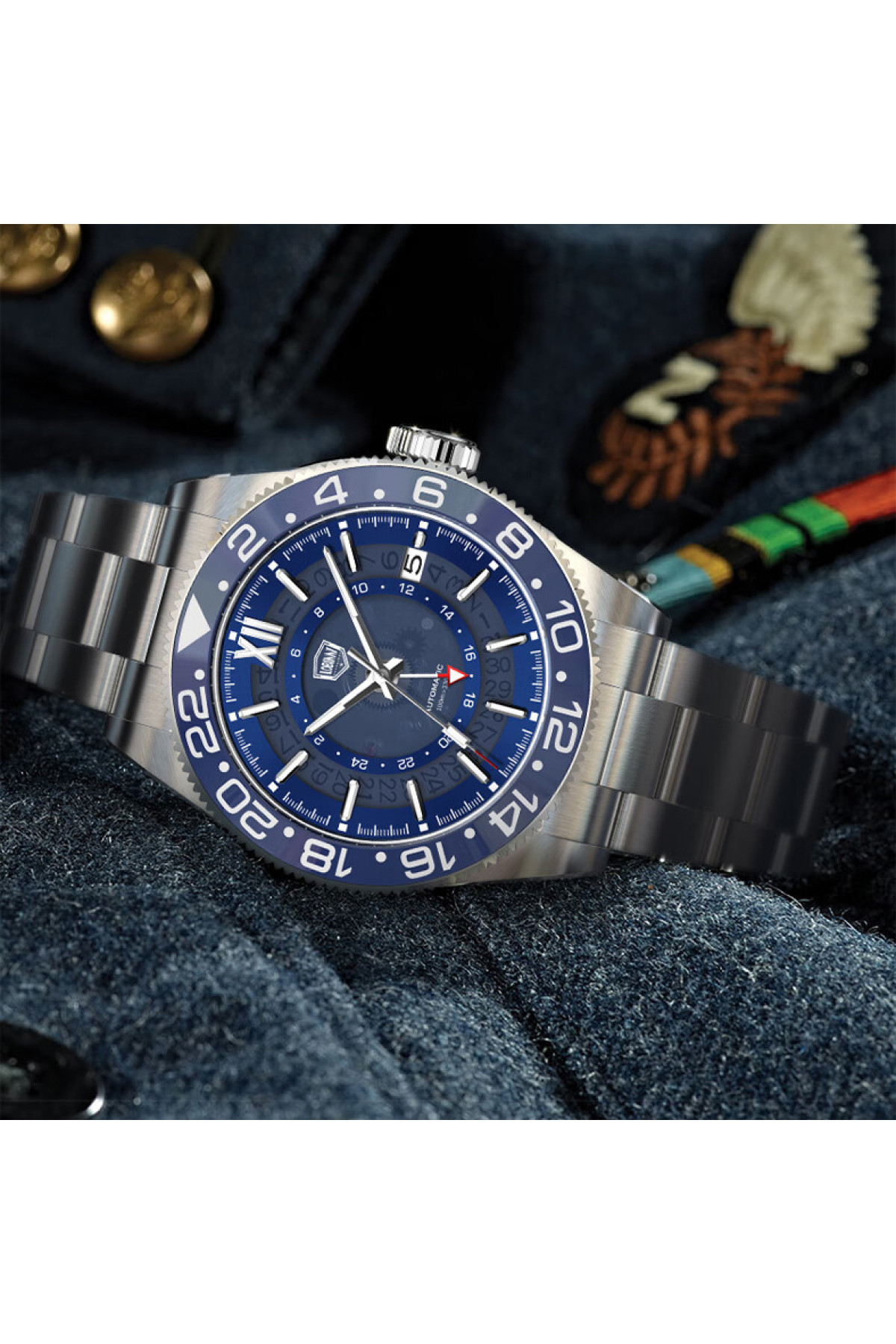 Чоловічий годинник  Lobinni Daytona 10 Bar