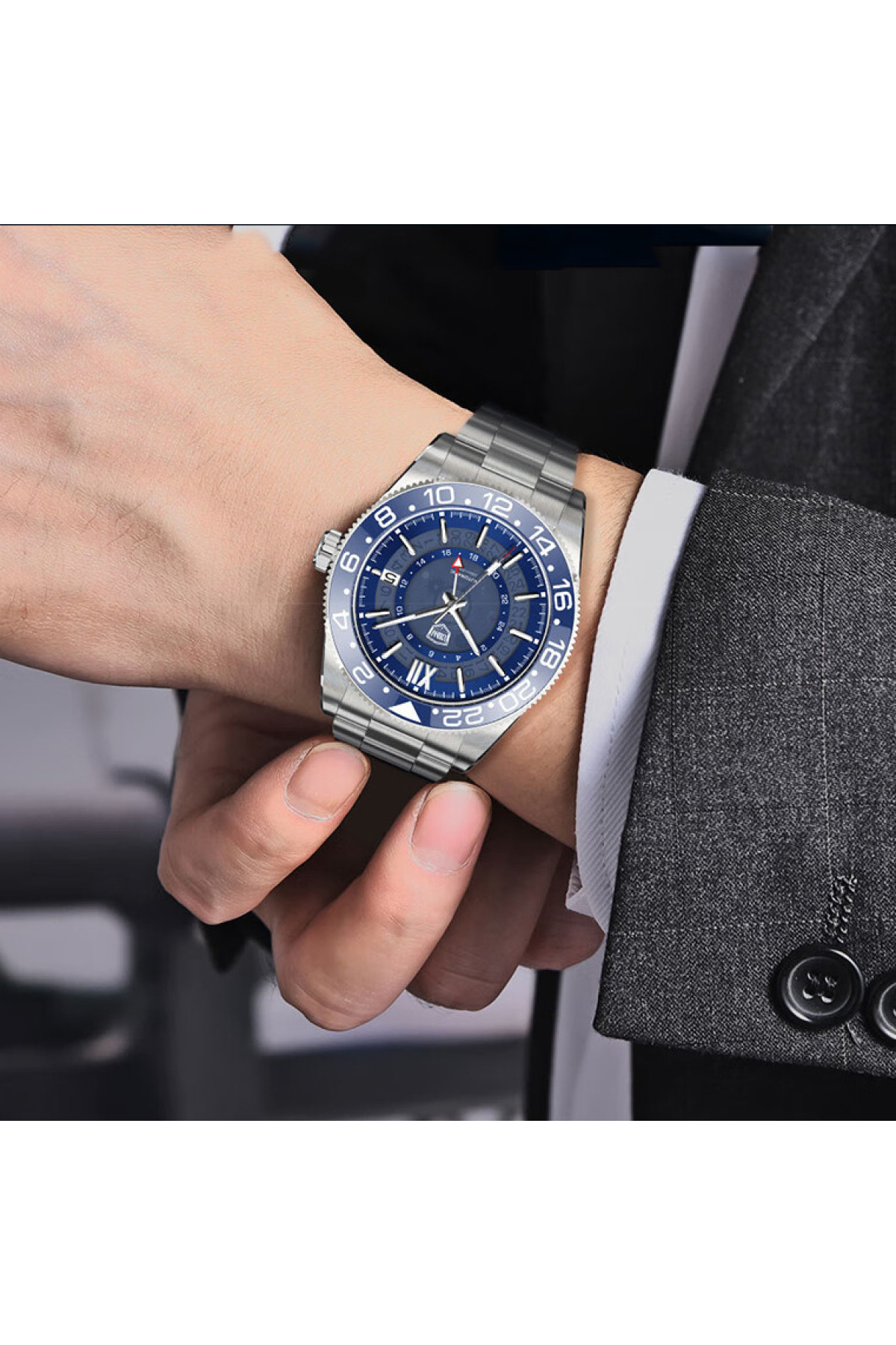 Чоловічий годинник  Lobinni Daytona 10 Bar