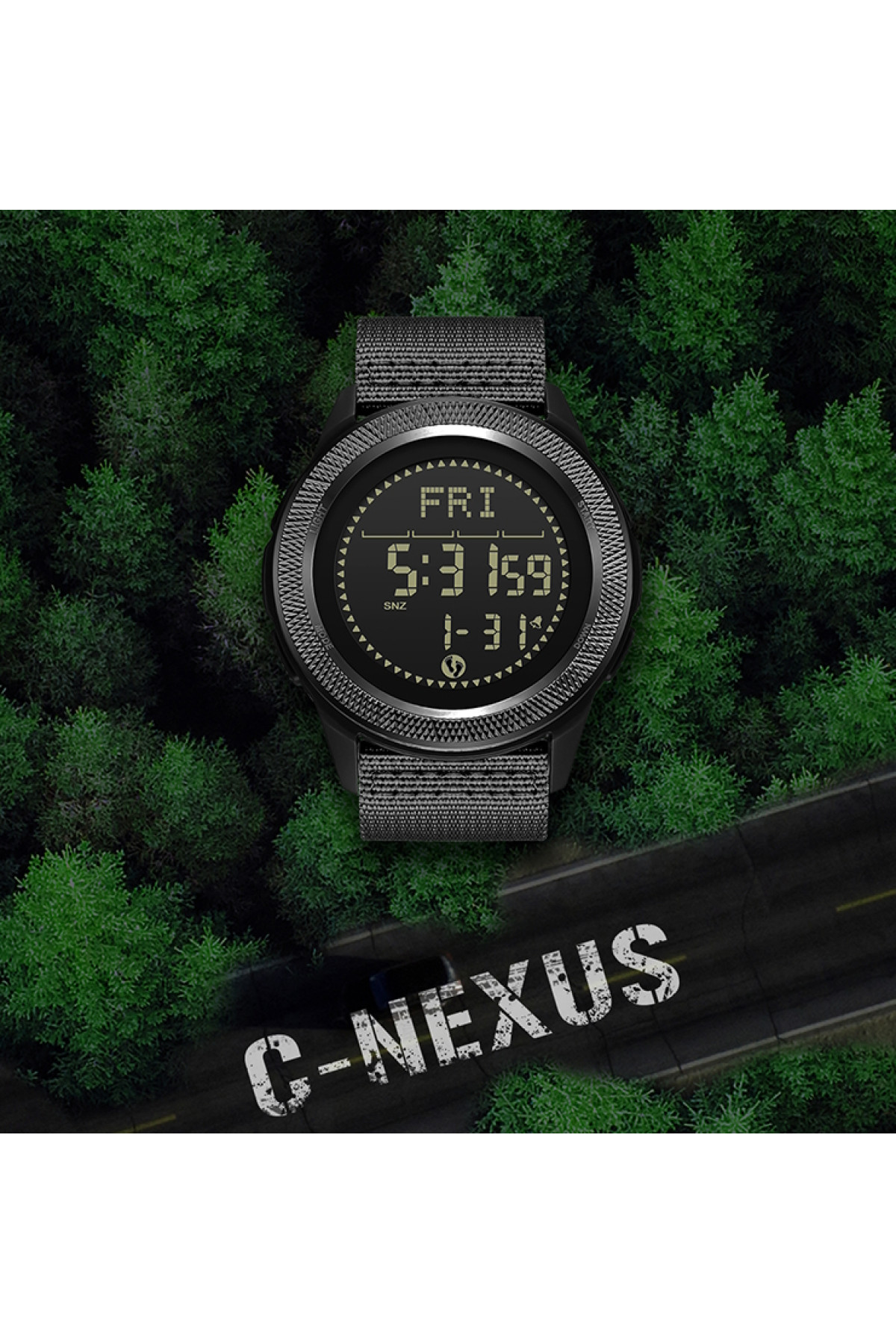 Чоловічий годинник  North Edge Nexus з компасом