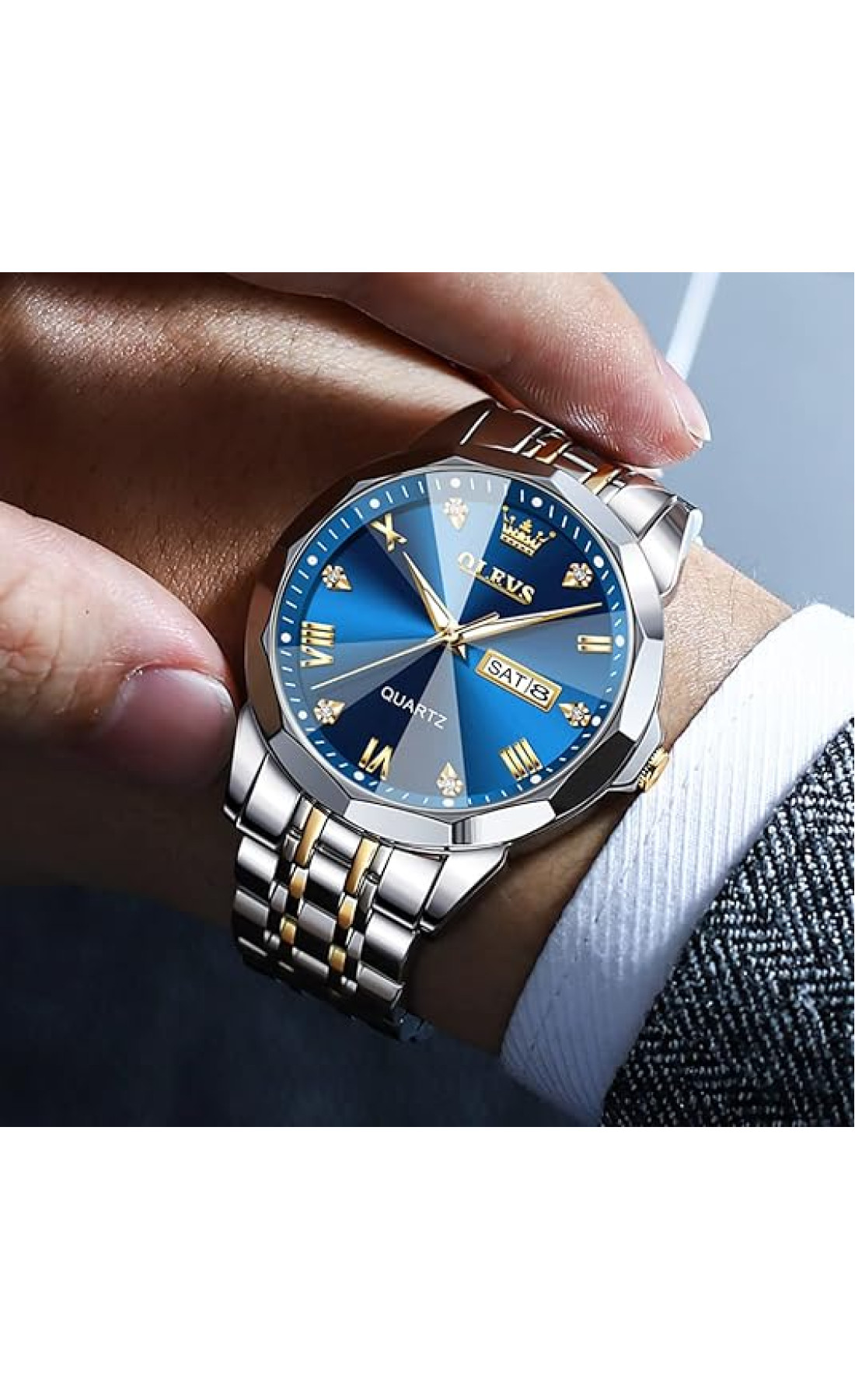 Чоловічий годинник  Olevs King