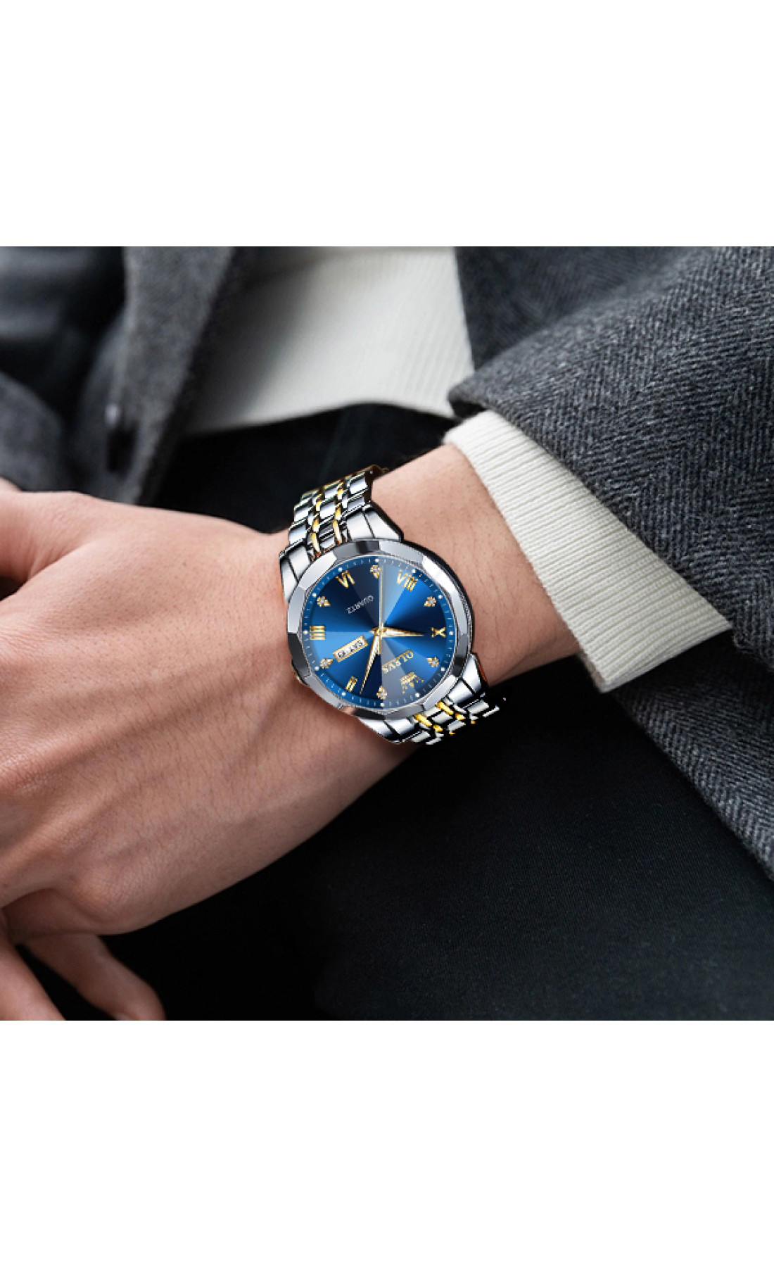 Чоловічий годинник  Olevs King