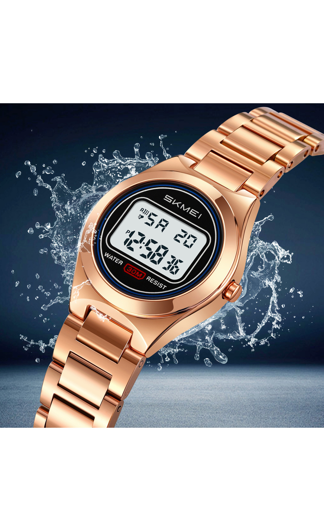 Жіночий годинник  Skmei Vibe RoseGold
