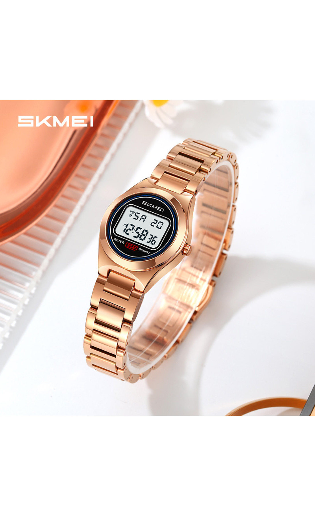 Жіночий годинник  Skmei Vibe RoseGold