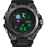 Чоловічий годинник  Besta Tattoo Police