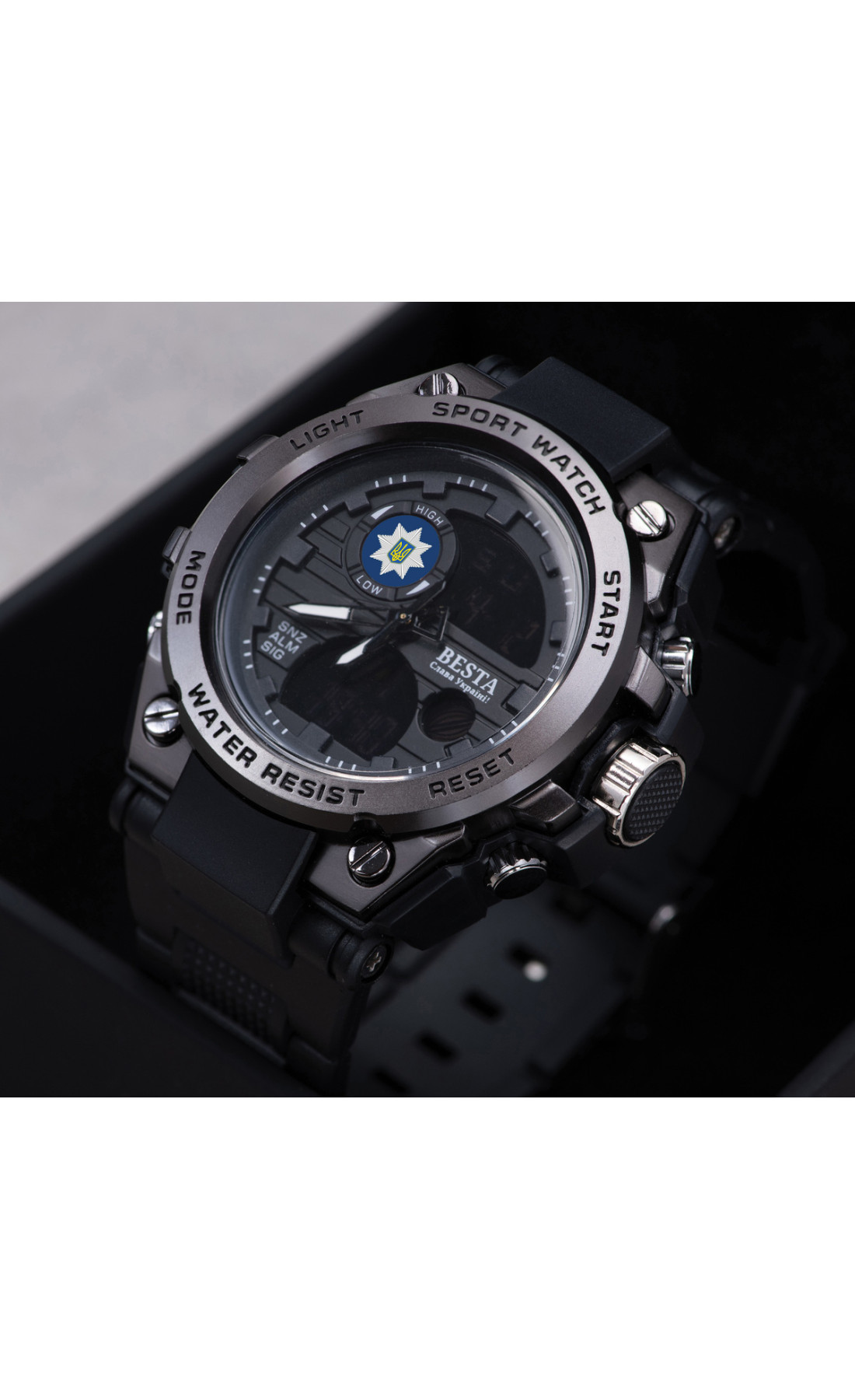 Чоловічий годинник  Besta Tattoo Police