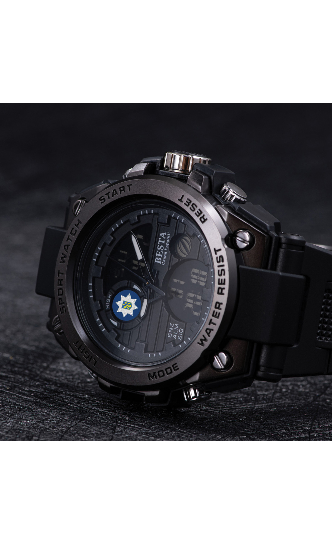 Чоловічий годинник  Besta Tattoo Police