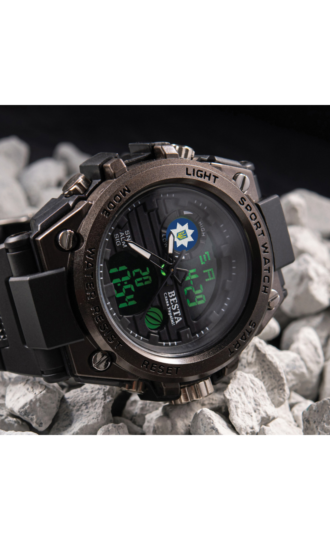 Чоловічий годинник  Besta Tattoo Police