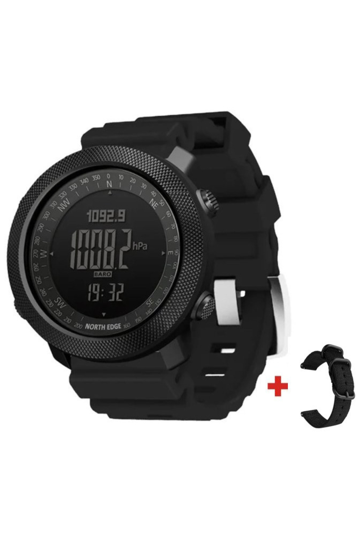 Чоловічий годинник  North Edge Apache Rubber 2 ремінці