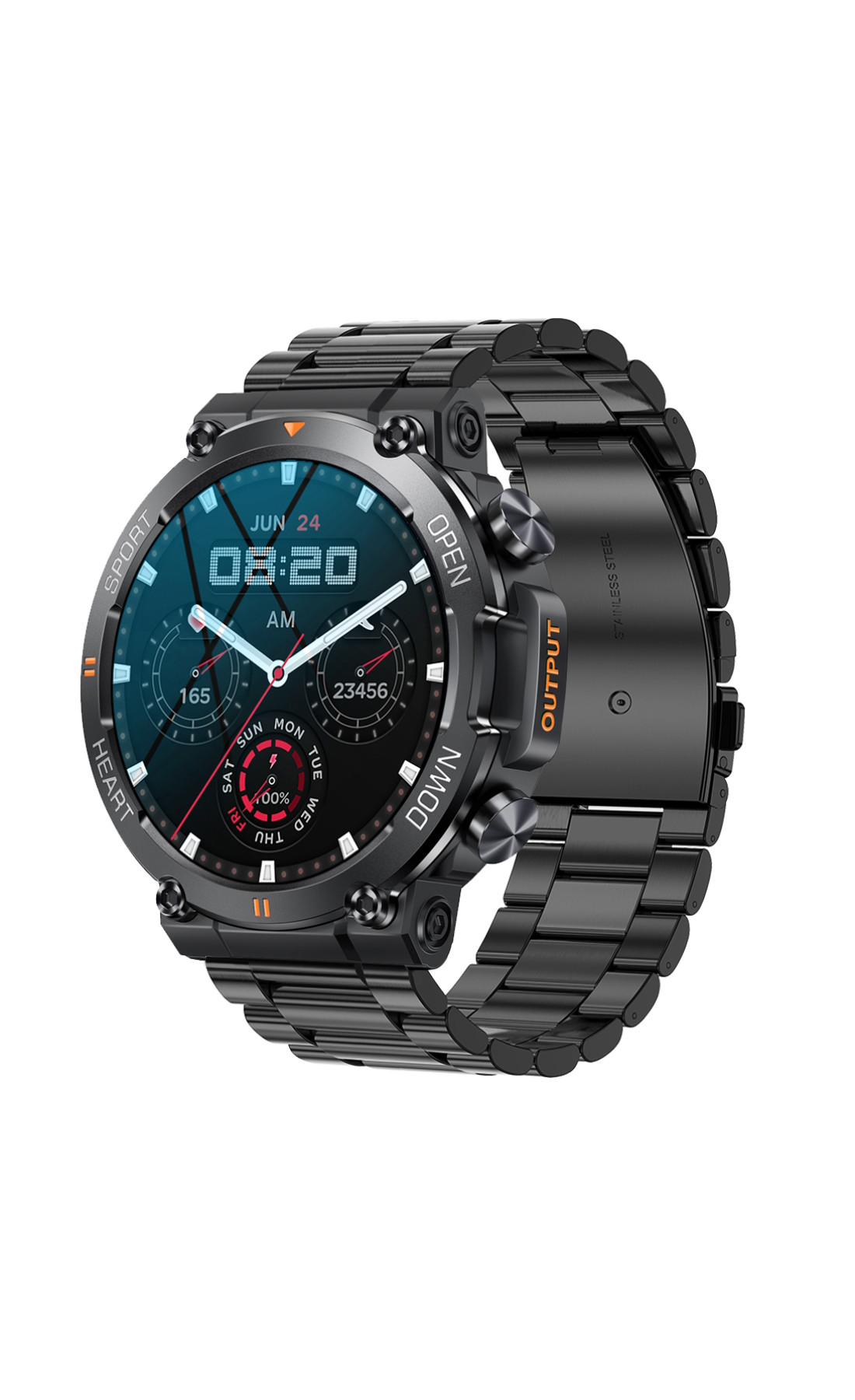 Смарт годинник  Smart Storm Steel, 2 ремінці