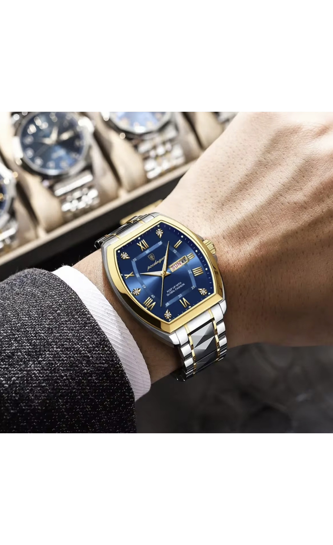 Чоловічий годинник  Poedagar Respublika