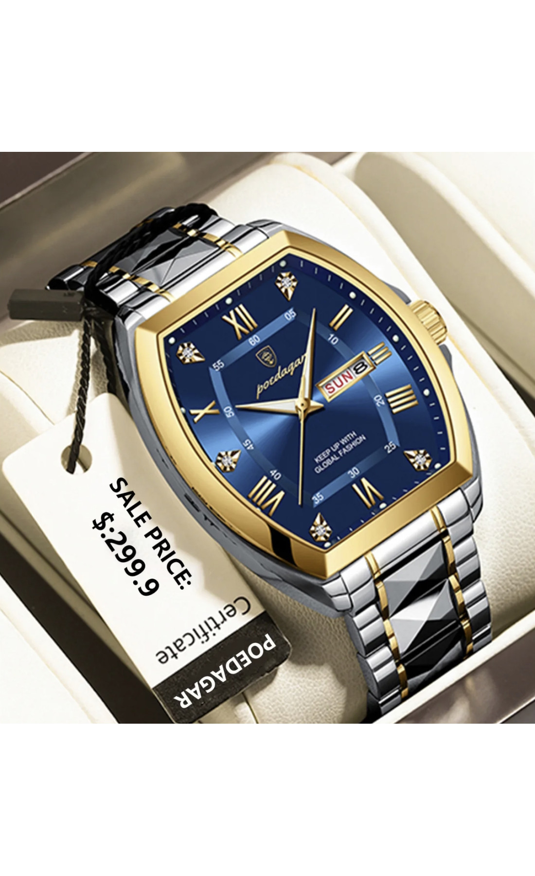 Чоловічий годинник  Poedagar Respublika