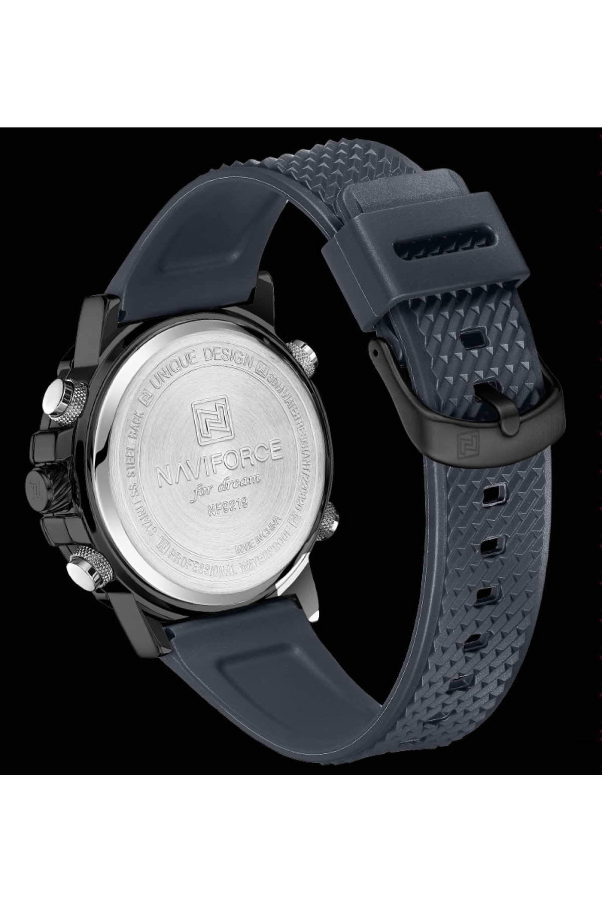 Чоловічий годинник  Naviforce Set Box подарунковий набір, 2 ремінці